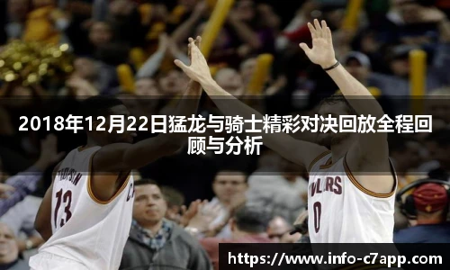 2018年12月22日猛龙与骑士精彩对决回放全程回顾与分析